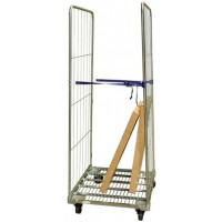 Roll de Manutention Acier Zingué 2 Côtés - 720x800x1800mm - 400kg Roll de Manutention Acier Zingué 2 Côtés - 720x800x1800mm - 400kg