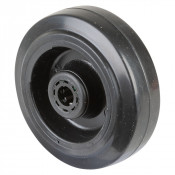 Roue Caoutchouc Élastique Ø100mm - 140kg - Absorption chocs & Silence