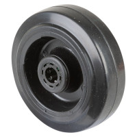 Roue Caoutchouc Élastique Ø100mm - 140kg - Absorption chocs & Silence Roue Caoutchouc Élastique Ø100mm - 140kg - Absorption chocs & Silence