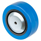 Roue Caoutchouc Élastique Ø100mm - 140kg - Absorption chocs & Silence