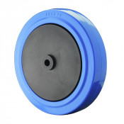Roue Caoutchouc Élastique Ø125mm - 180kg - Grand confort & Roulement à billes