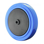 Roue Caoutchouc Élastique Ø125mm - 180kg - Grand confort & Roulement à billes