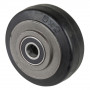 Roue Caoutchouc Élastique Ø125mm - 275kg - Grand confort & Roulement à billes