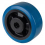 Roue Caoutchouc Élastique Ø125mm - 300kg - Absorption chocs & Silence