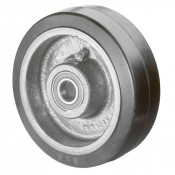 Roue Caoutchouc Élastique Ø150mm - 350kg - Grand confort & Roulement à billes