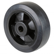 Roue Caoutchouc Élastique Ø160mm - 350kg - Absorption chocs & Silence