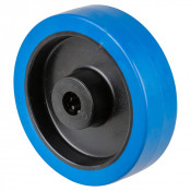 Roue Caoutchouc Élastique Ø160mm - 350kg - Absorption chocs & Silence