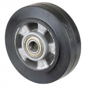 Roue Caoutchouc Élastique Ø160mm - 350kg - Grand confort & Roulement à billes