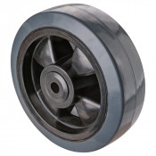 Roue Caoutchouc Élastique Ø160mm - 350kg - Grand confort & Roulement à billes