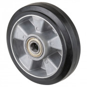 Roue Caoutchouc Élastique Ø180mm - 400kg - Grand confort & Roulement à billes