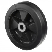 Roue Caoutchouc Élastique Ø200mm - 400kg - Absorption chocs & Silence