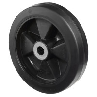 Roue Caoutchouc Élastique Ø200mm - 400kg - Absorption chocs & Silence Roue Caoutchouc Élastique Ø200mm - 400kg - Absorption chocs & Silence