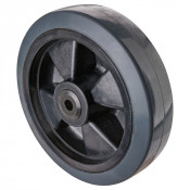 Roue Caoutchouc Élastique Ø200mm - 400kg - Grand confort & Roulement à billes