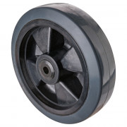 Roue Caoutchouc Élastique Ø200mm - 400kg - Grand confort & Roulement à billes