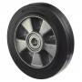 Roue Caoutchouc Élastique Ø200mm - 450kg - Grand confort & Roulement à billes