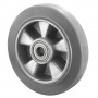 Roue Caoutchouc Élastique Ø200mm - 450kg - Grand confort & Roulement à billes