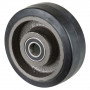 Roue Caoutchouc Élastique Ø200mm - 550kg - Grand confort & Roulement à billes