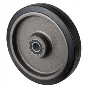 Roue Caoutchouc Élastique Ø250mm - 500kg - Grand confort & Roulement à billes