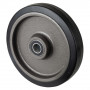 Roue Caoutchouc Élastique Ø250mm - 500kg - Grand confort & Roulement à billes