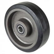 Roue Caoutchouc Élastique Ø250mm - 750kg - Grand confort & Roulement à billes