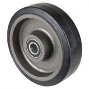 Roue Caoutchouc Élastique Ø250mm - 750kg - Grand confort & Roulement à billes