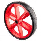 Roue Caoutchouc Élastique Ø400mm - 300kg - Absorption chocs & Silence