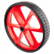 Roue Caoutchouc Élastique Ø400mm - 300kg - Absorption chocs & Silence
