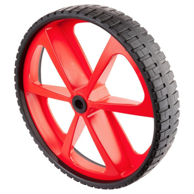 Roue Caoutchouc Élastique Ø400mm - 300kg - Absorption chocs & Silence