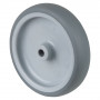 Roue Caoutchouc thermoplastique Ø100mm - Moyeu lisse économique