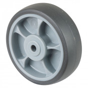 Roue Caoutchouc thermoplastique Ø100mm - Roulement à billes haute fluidité