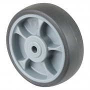 Roue Caoutchouc thermoplastique Ø100mm - Roulement à billes haute fluidité