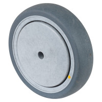 Roue Caoutchouc thermoplastique Ø100mm - Roulement à billes haute fluidité