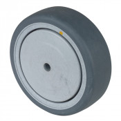 Roue Caoutchouc thermoplastique Ø100mm - Roulement à billes haute fluidité