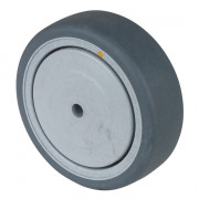 Roue Caoutchouc thermoplastique Ø100mm - Roulement à billes haute fluidité