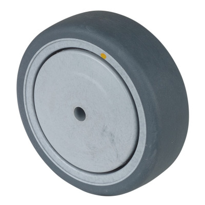 Roue Caoutchouc thermoplastique Ø100mm - Roulement à billes haute fluidité