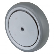 Roue Caoutchouc thermoplastique Ø100mm - Roulement à billes haute fluidité
