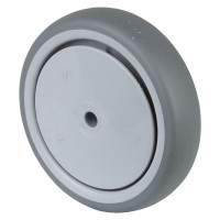 Roue Caoutchouc thermoplastique Ø100mm - Roulement à billes haute fluidité