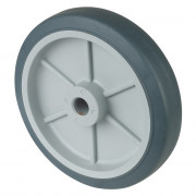 Roue Caoutchouc thermoplastique Ø150mm - Moyeu lisse économique