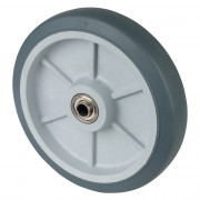 Roue Caoutchouc thermoplastique Ø150mm - Roulement à billes haute fluidité