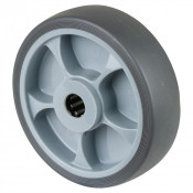 Roue Caoutchouc thermoplastique Ø160mm - Moyeu lisse économique