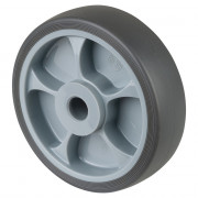 Roue Caoutchouc thermoplastique Ø160mm - Roulement à rouleaux robuste