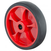 Roue Caoutchouc thermoplastique Ø160mm - Roulement à rouleaux robuste