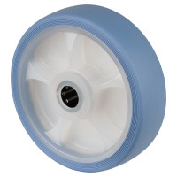 Roue Caoutchouc thermoplastique Ø160mm - Roulement à rouleaux robuste Roue Caoutchouc thermoplastique Ø160mm - Roulement à rouleaux robuste