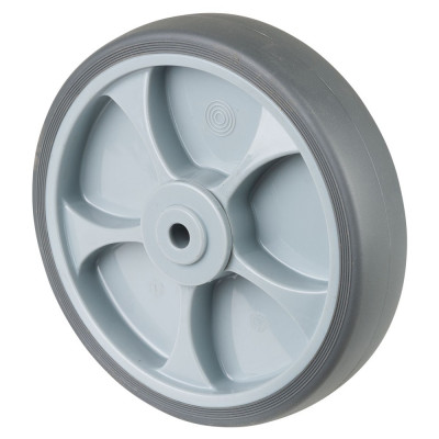 Roue Caoutchouc thermoplastique Ø200mm - Roulement à billes haute fluidité
