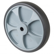 Roue Caoutchouc thermoplastique Ø250mm - Roulement à rouleaux robuste