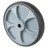 Roue Caoutchouc thermoplastique Ø250mm - Roulement à rouleaux robuste