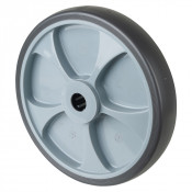 Roue Caoutchouc thermoplastique Ø250mm - Roulement à rouleaux robuste