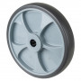 Roue Caoutchouc thermoplastique Ø250mm - Roulement à rouleaux robuste