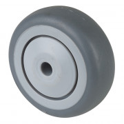 Roue Caoutchouc thermoplastique Ø50mm - Roulement à billes haute fluidité