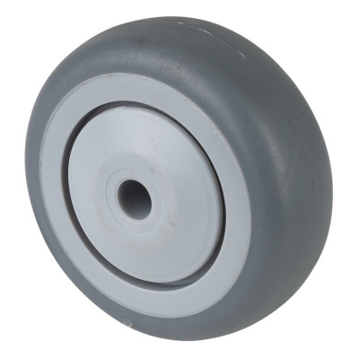 Roue Caoutchouc thermoplastique Ø50mm - Roulement à billes haute fluidité